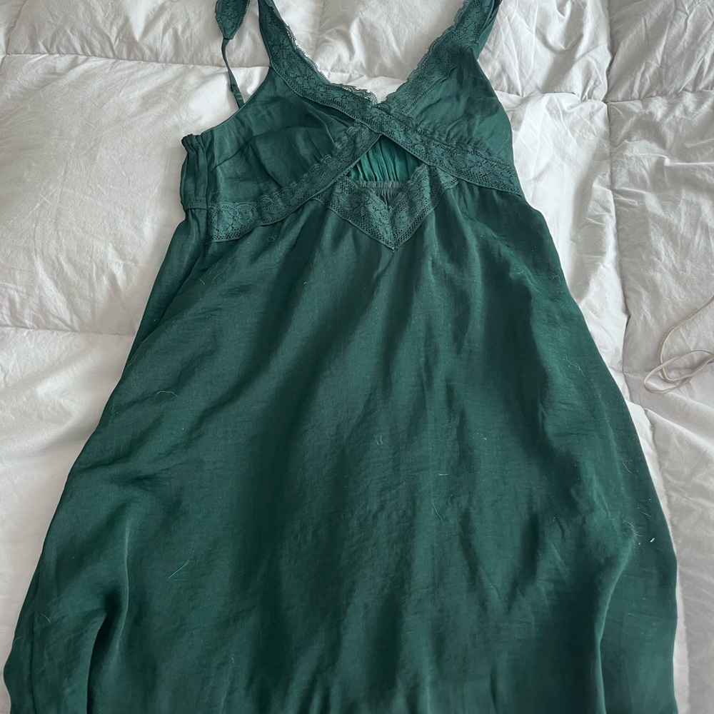 AE silk and lace mini dress